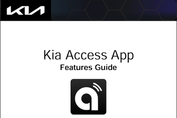 Kia Access App Features Guide